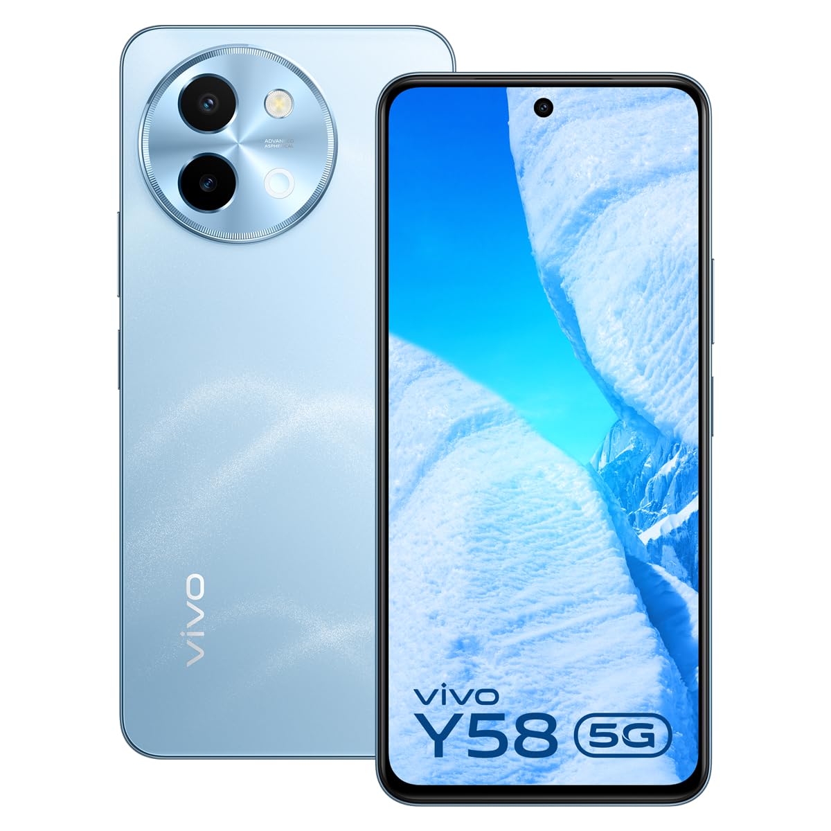 Vivo Y58 5G-Himalayan Blue