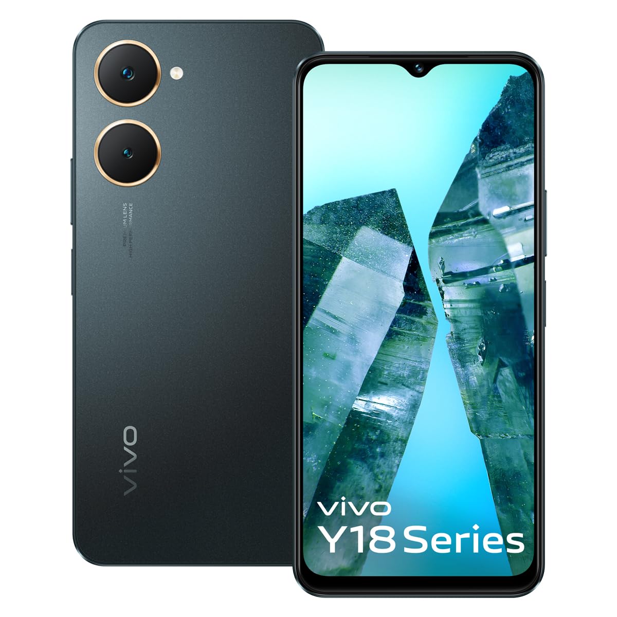 Vivo Y18e-Space Black