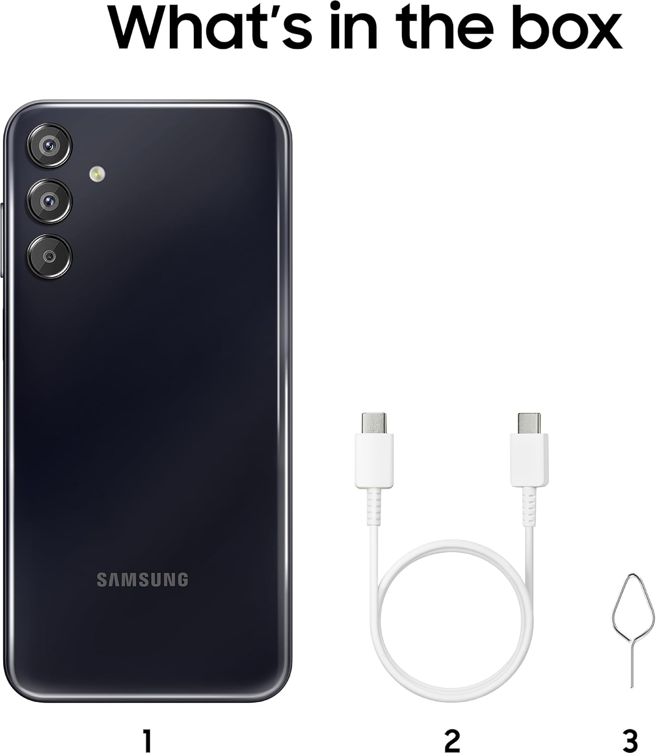 Samsung Galaxy F15 5G-Ash Black