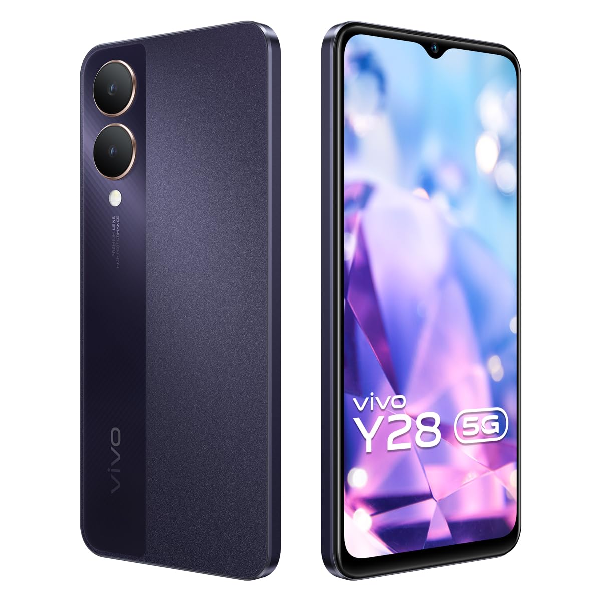 Vivo Y28 5G-Crystal Purple