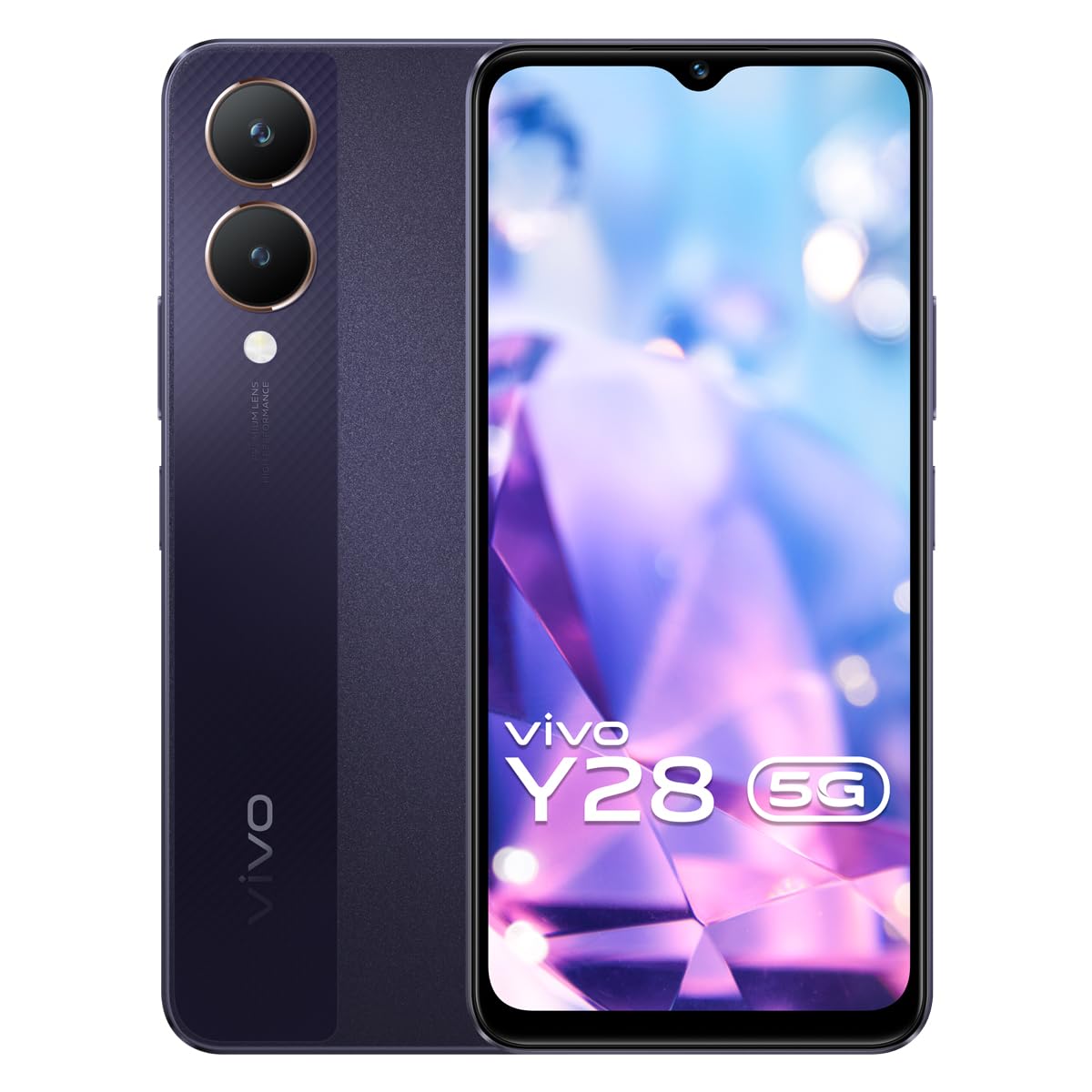 Vivo Y28 5G-Crystal Purple