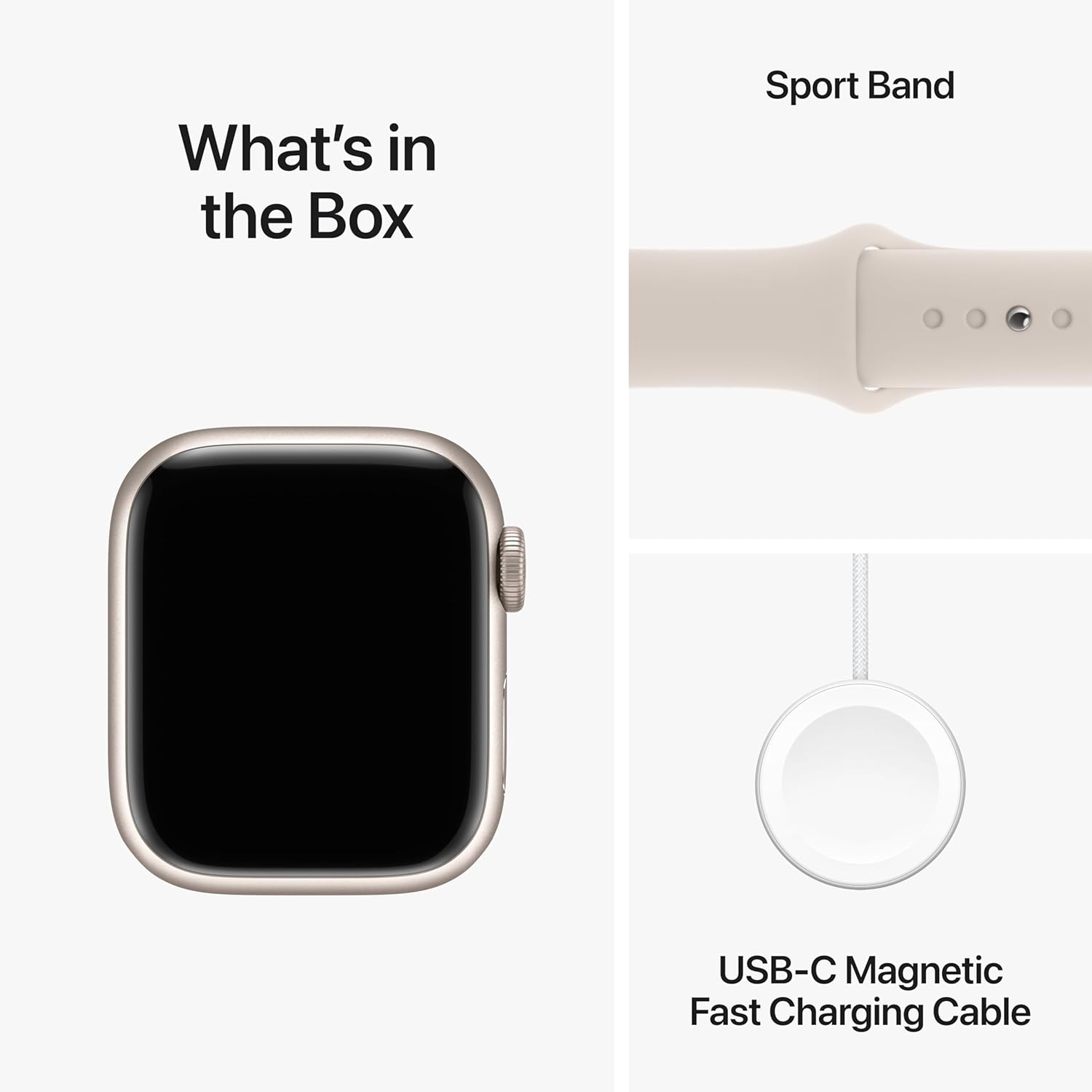 Apple Watch Series 9 GPS-Starlight