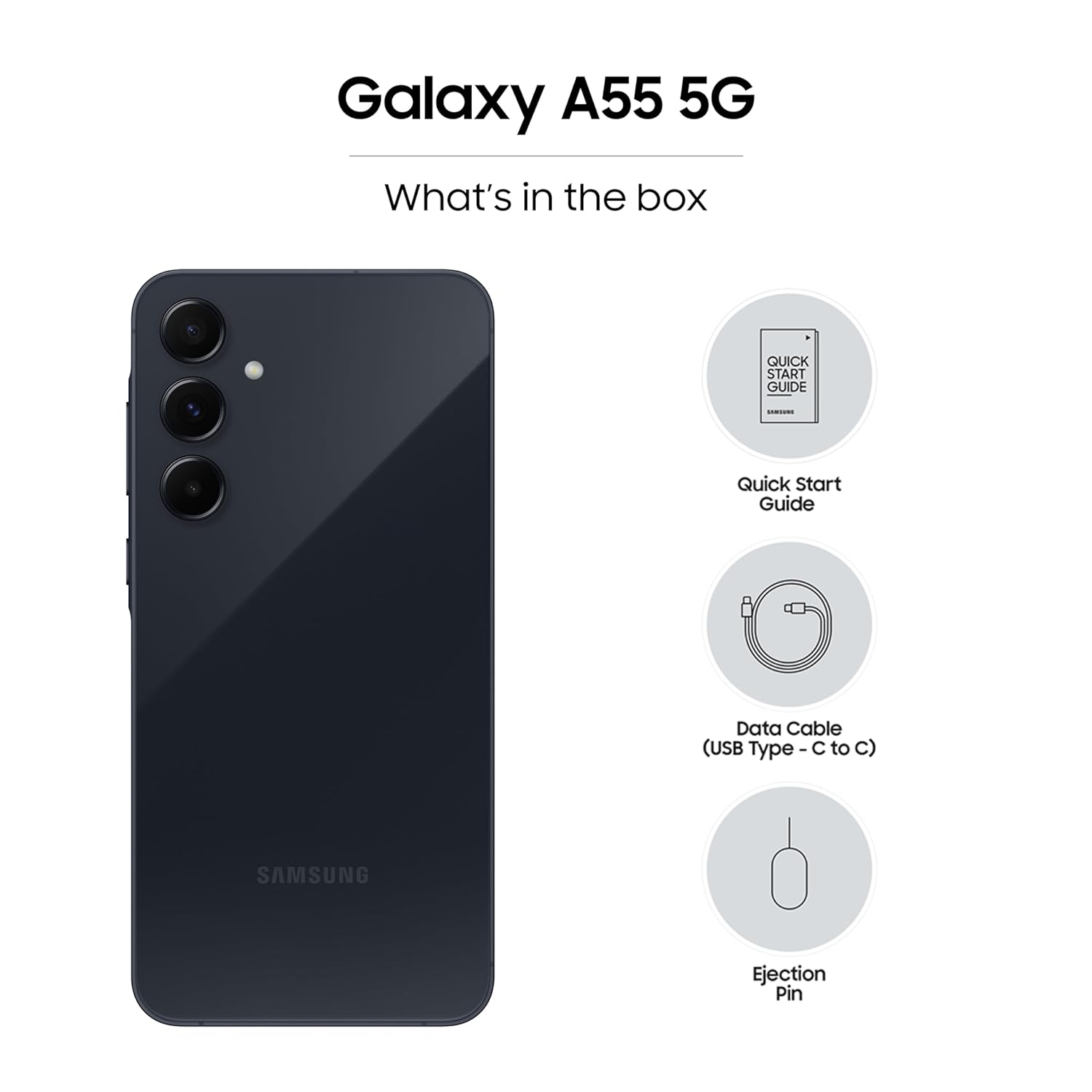 Samsung Galaxy A55 5G-Awesome Navy