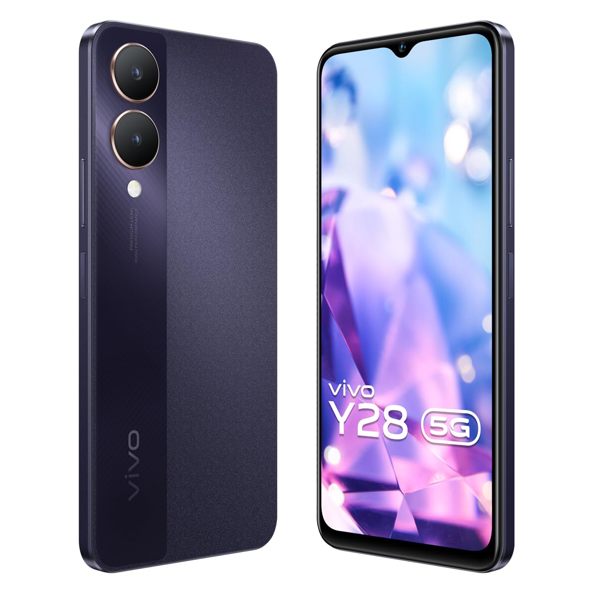 Vivo Y28 5G-Crystal Purple