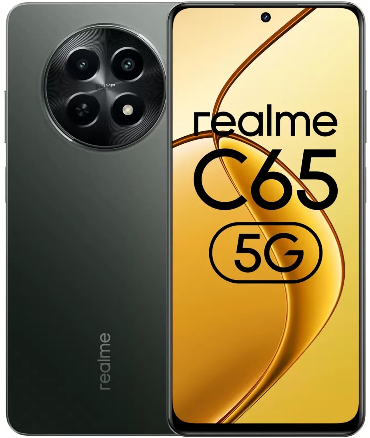 Realme C65 5G-Glowing Black