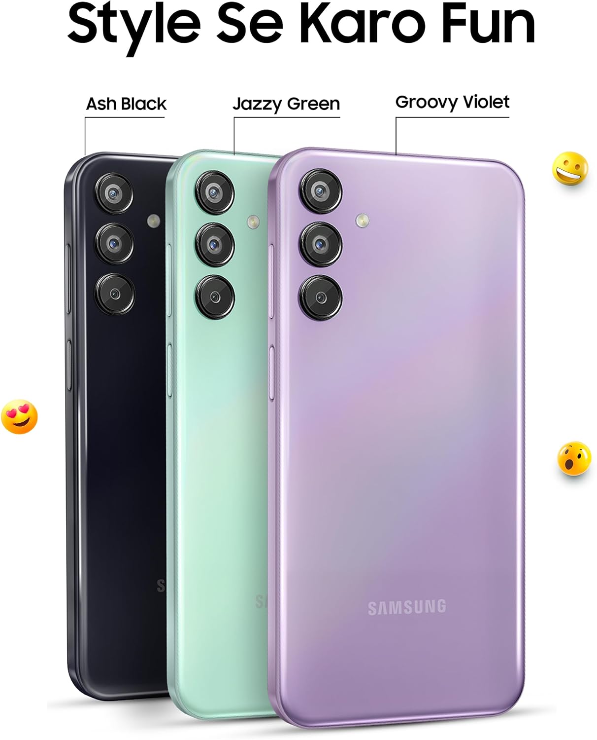 Samsung Galaxy F15 5G-Jazzy Green