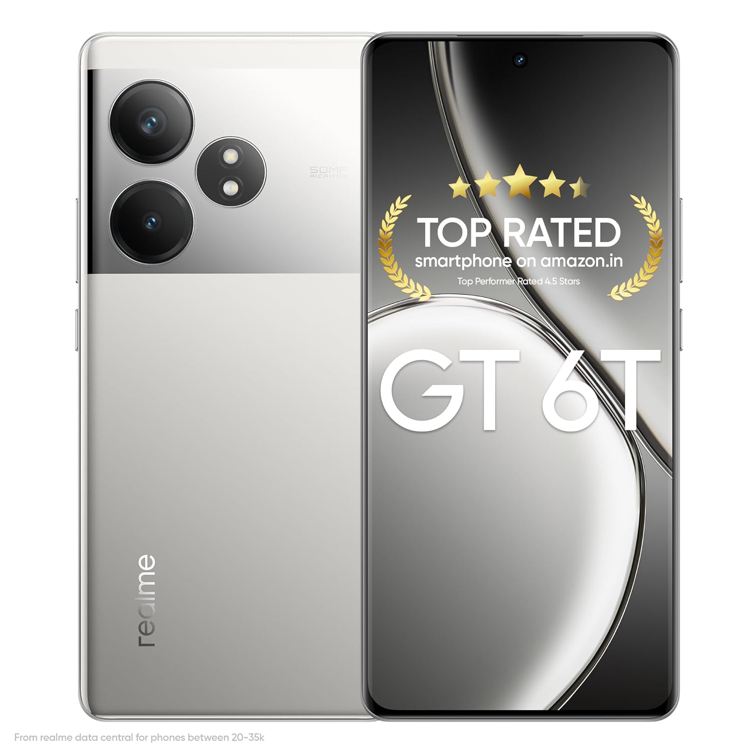 Realme GT 6T 5G-Fluid Silver