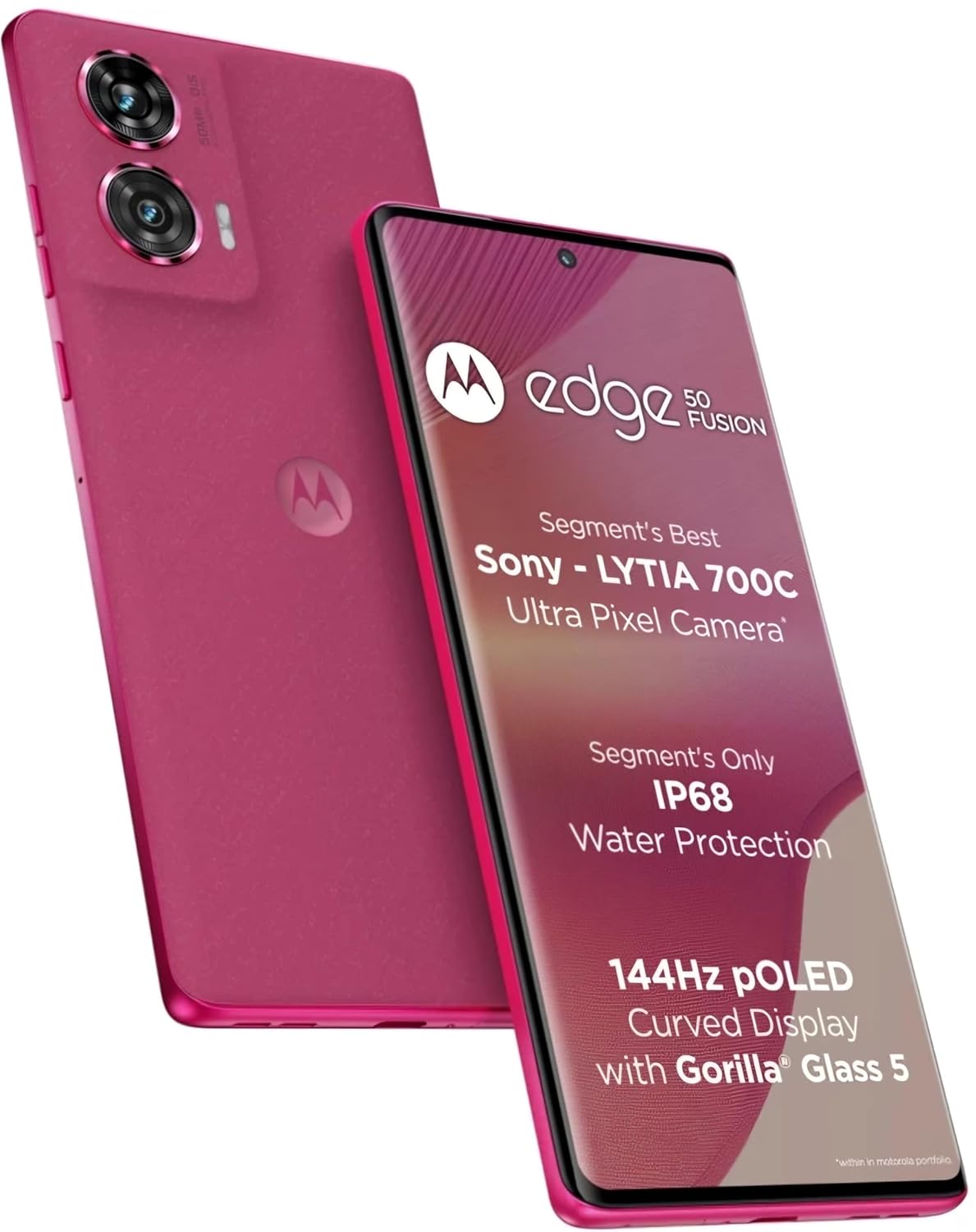 Motorola Edge 50 Fusion 5G-Hot Pink