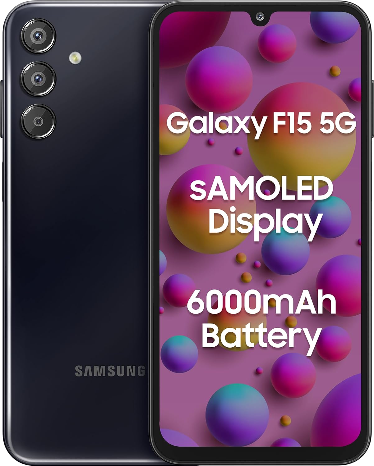 Samsung Galaxy F15 5G-Ash Black