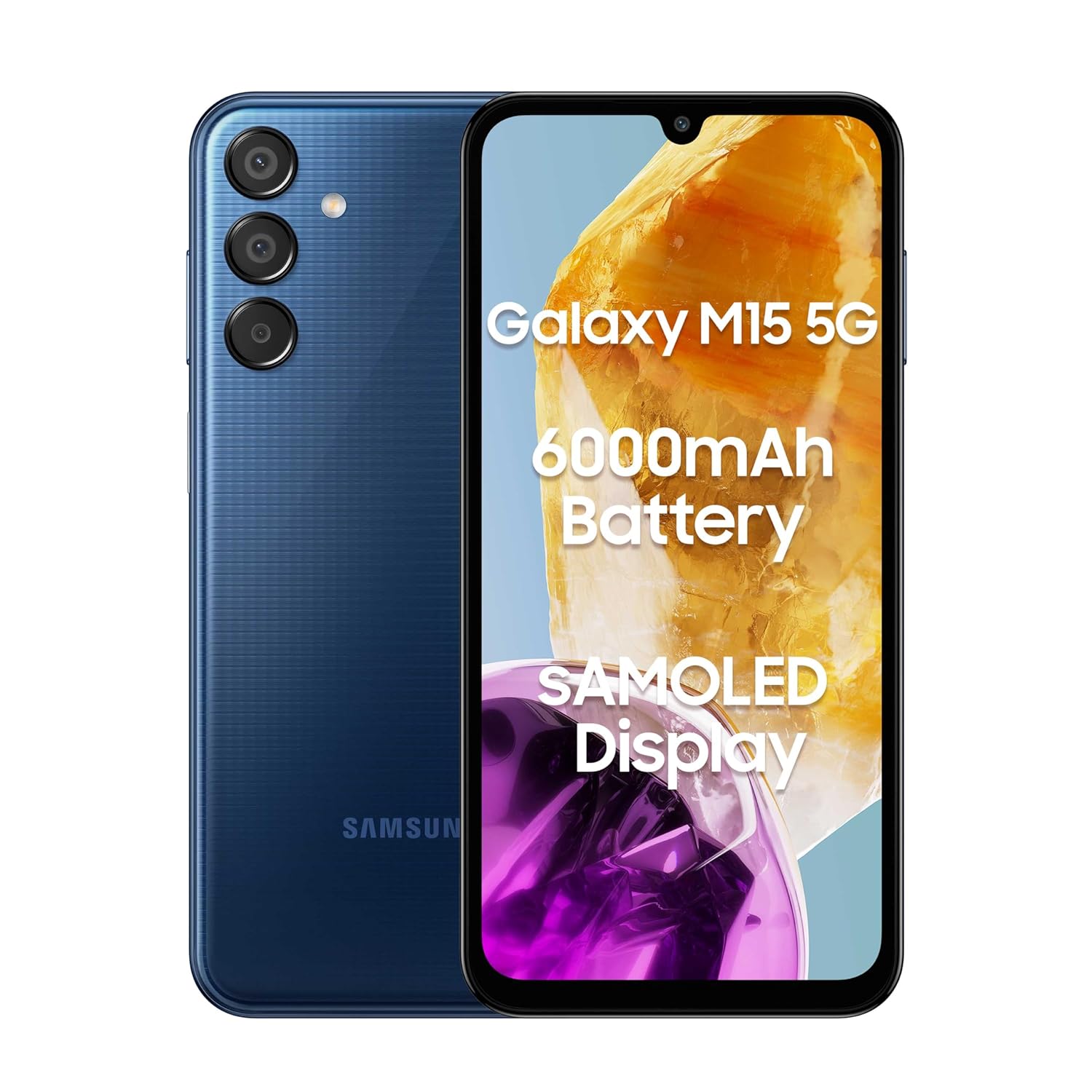 Samsung Galaxy M15 5G-Blue Topaz