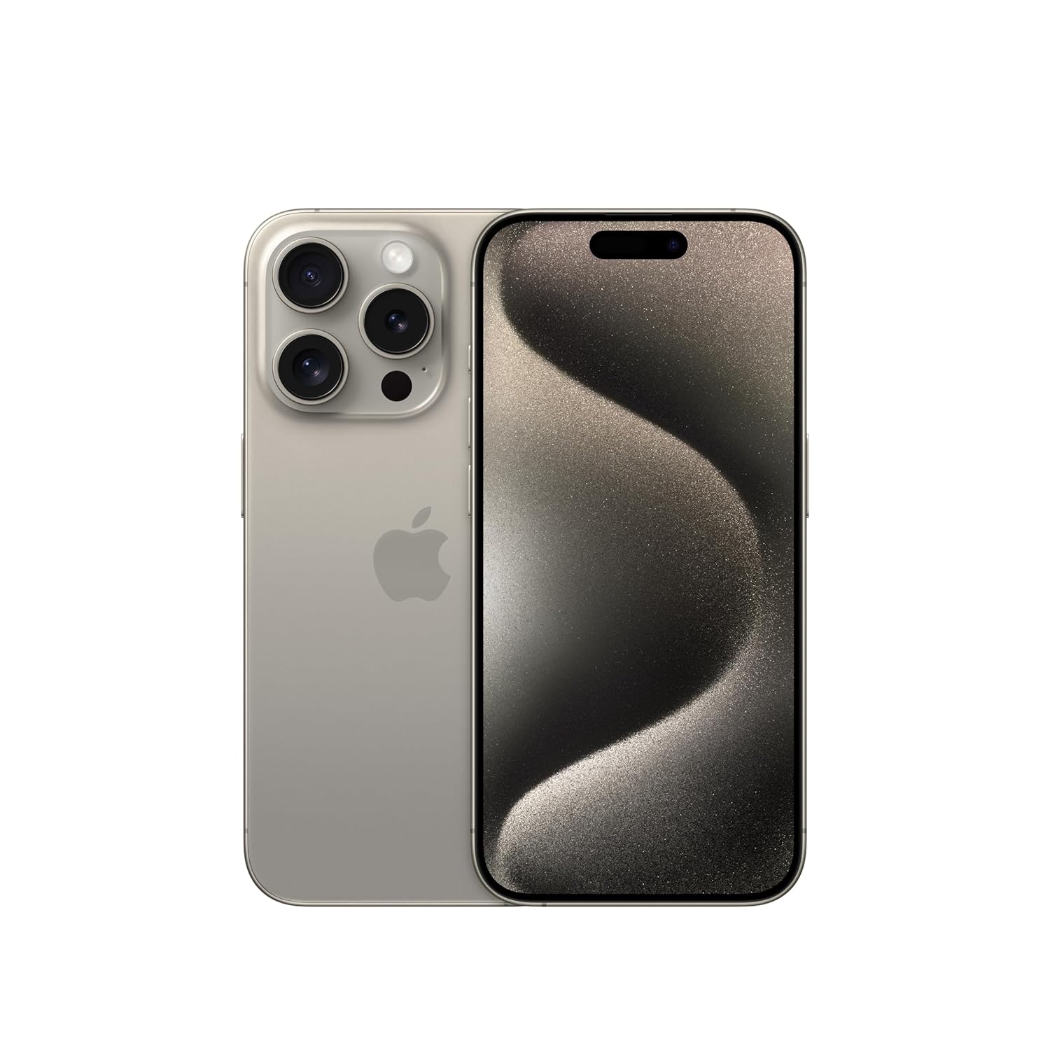 Apple iPhone 15 Pro  -  Natural Titanium