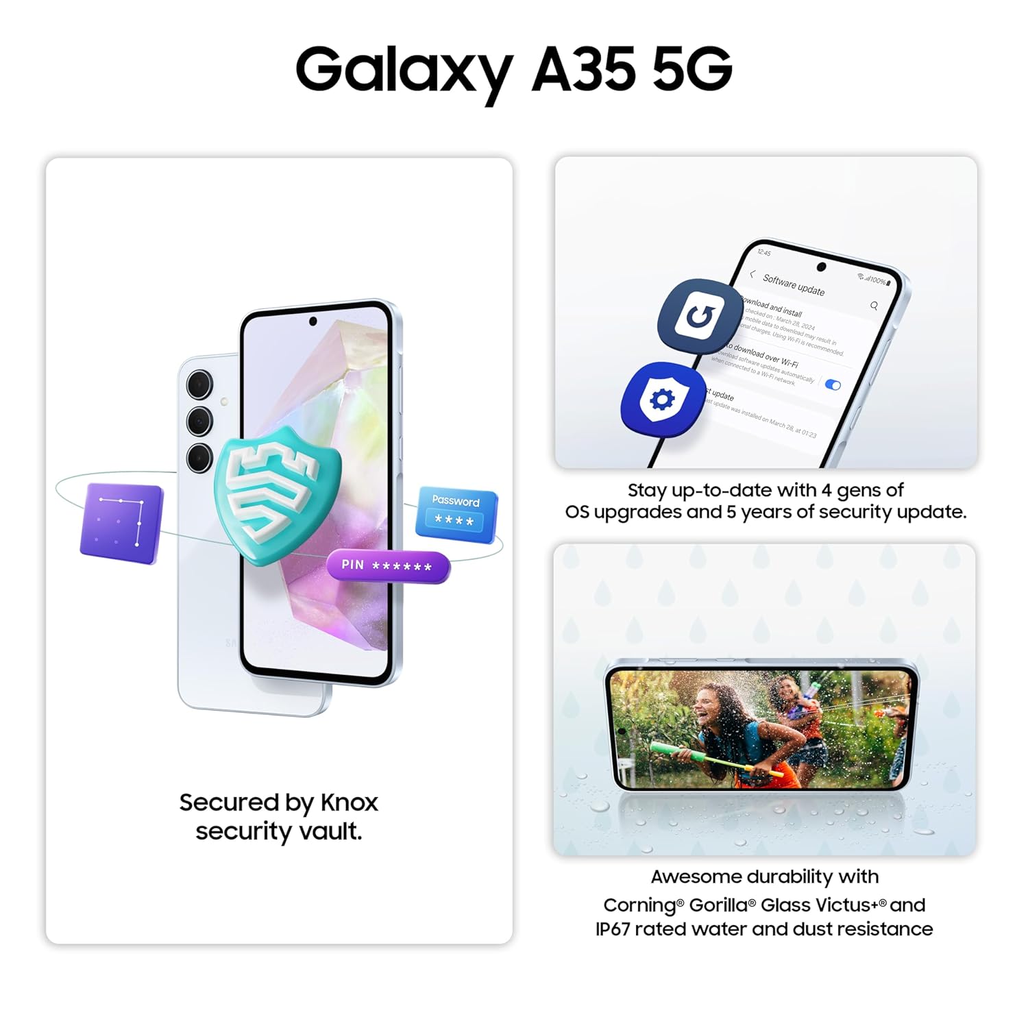 Samsung Galaxy A35 5G-Awesome Iceblue