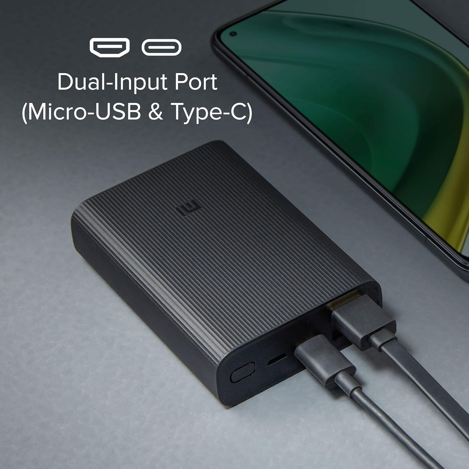 MI 10000mAh Lithium Ion, Lithium Polymer Power Bank Pocket Pro  Black